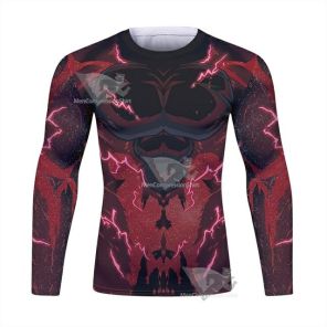 Dragon Ball Z Super Saiyan 4 Onyx Vegeta Long Sleeve Elite Rashguard