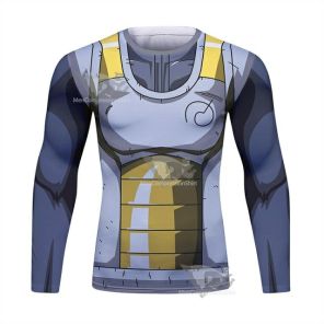 Dragon Ball Z Vegeta Resurrection F Long Sleeve Elite Rashguard