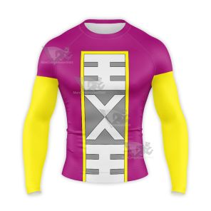 Dragon Ball Zeno Purple Long Sleeve Compression Shirt