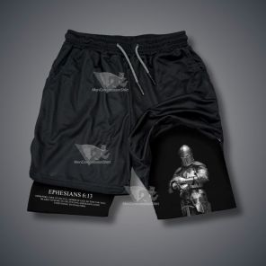 Ephesians 6 13 Knight Performance Shorts