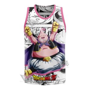 Fat Majin Buu Dragon Ball Pink Basketball Jersey