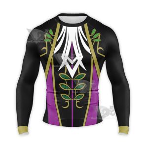 Fate Grand Order Wolfgang Amadeus Long Sleeve Compression Shirt