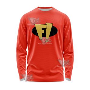 Freakazoid Red Cosplay Long Sleeve Shirt