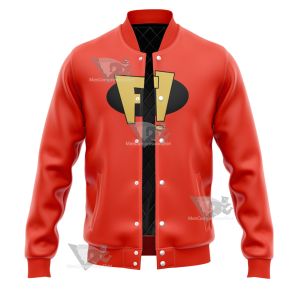 Freakazoid Red Cosplay Varsity Jacket