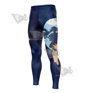 Frieren At The Funeral Silhouette Men Compression Legging