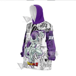 Frieza Dragon Ball Snug Oversized Blanket Hoodie