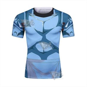 Fullmetal Alchemist Alphonse Short Sleeve Elite Rashguard