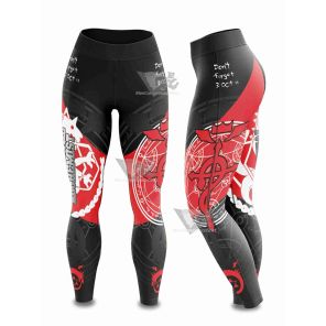 Fullmetal Alchemist Women Compression Leggings