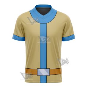 Generator Rex Bobo Haha Yellow Cosplay Football Jersey