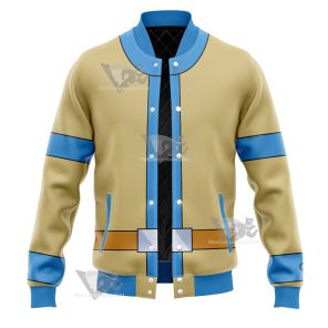 Generator Rex Bobo Haha Yellow Cosplay Varsity Jacket