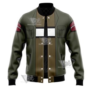 Generator Rex Noah Green Cosplay Varsity Jacket