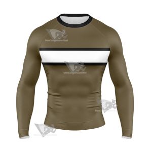 Generator Rex Noah White Line Cosplay Long Sleeve Compression Shirt