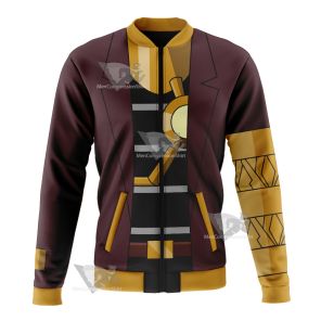 Generator Rex Van Kleiss Gold Cosplay Bomber Jacket