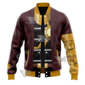 Generator Rex Van Kleiss Gold Cosplay Varsity Jacket