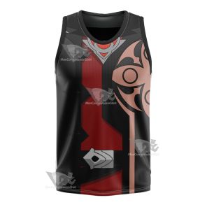 Genshin Impact Fatui Diplomat Viktor Basketball Jersey