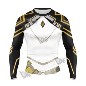 Genshin Zhongli Archon Long Sleeve Compression Shirt