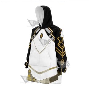 Genshin Zhongli Archon Snug Oversized Blanket Hoodie