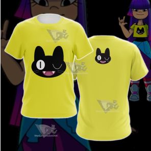 Glitch Techs Miko Kubota Cat Cosplay T-Shirt