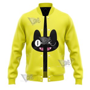 Glitch Techs Miko Kubota Cat Cosplay Varsity Jacket