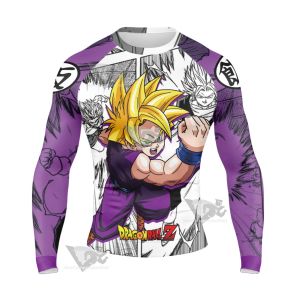 Gohan Super Saiyan Dragon Ball Long Sleeve Compression Shirt