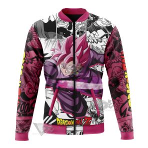 Goku Black Rose Dragon Ball Bomber Jacket