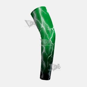 Green Lightning Kids Arm Sleeve