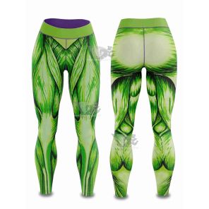 Green Monster Women Compression Leggings