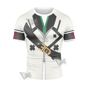 Guilty Gear Strive Ramlethal Valentine Short Sleeve Compression Shirt