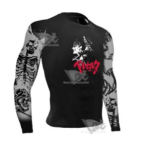 Guts Engulfed Long Sleeve Compression Shirt