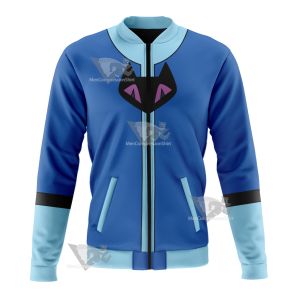 Gwen Tennyson In Omniverse Blue Cosplay Bomber Jacket