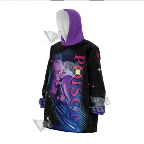 Hazbin Hotel Poison Snug Oversized Blanket Hoodie