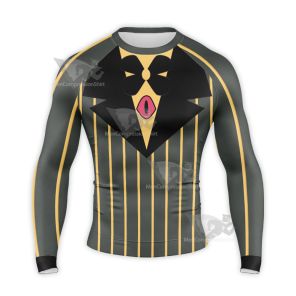 Hazbin Hotel Sir Pentious Long Sleeve Compression Shirt