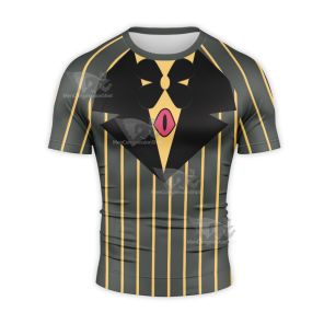 Hazbin Hotel Sir Pentious Short Sleeve Compression Shirt