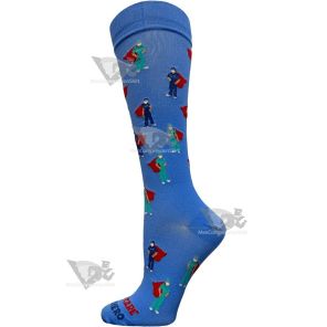 Healthcare Superhero Womens Compression Socks