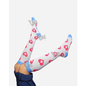 Hearts Compression Socks