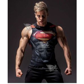 Hooded Kent Compression Tank Top For Men