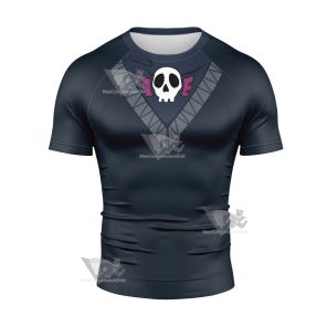 Hunter X Hunter Genei Feitan Short Sleeve Compression Shirt