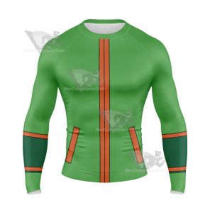 Hunter X Hunter Gon Freecss Long Sleeve Compression Shirt