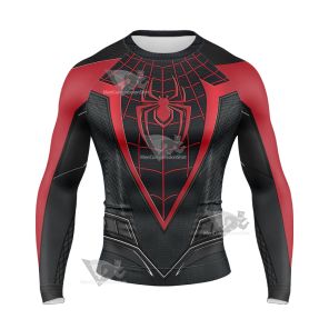 Insomniac Parker 2 Miles Morales Long Sleeve Compression Shirt