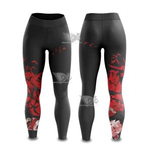 Itachi Summoning Crow Women Compression Leggings