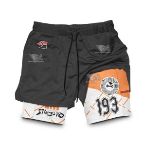 Japanese Anime Fighting Uniform Compression Shorts