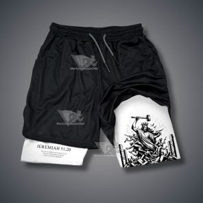 Jeremiah 51 20 Weapon Of War Performance Shorts