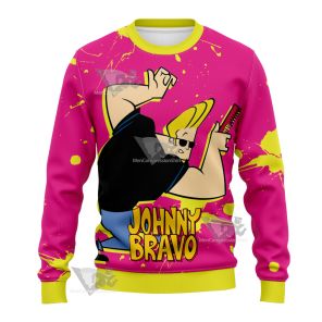 Johnny Bravo Pink Sweatshirt