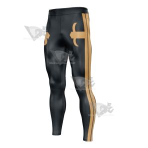 Jojos Bizarre Adventure Enrico Pucci Deep Blue Mens Compression Legging