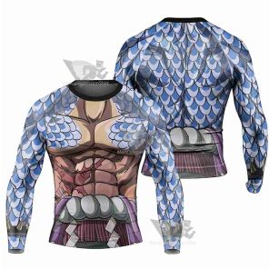 Kaido One Piece Long Sleeve Rash Guard