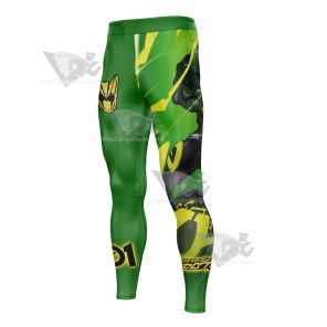 Kamen Rider Zero One Green Men Compression Legging