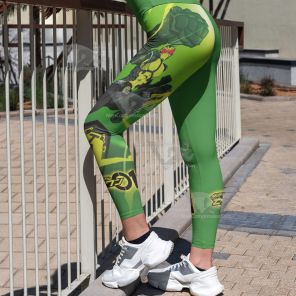 Kamen Rider Zero One Green Women Compression Legging