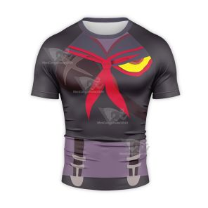 Kill La Kill Matoi Ryuko Uniform Short Sleeve Compression Shirt