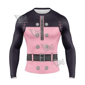 Kingdom Hearts Kairi Pink Cosplay Long Sleeve Compression Shirt