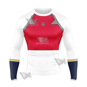 Kof The King Of Fighters Blue Mary Long Sleeve Compression Shirt